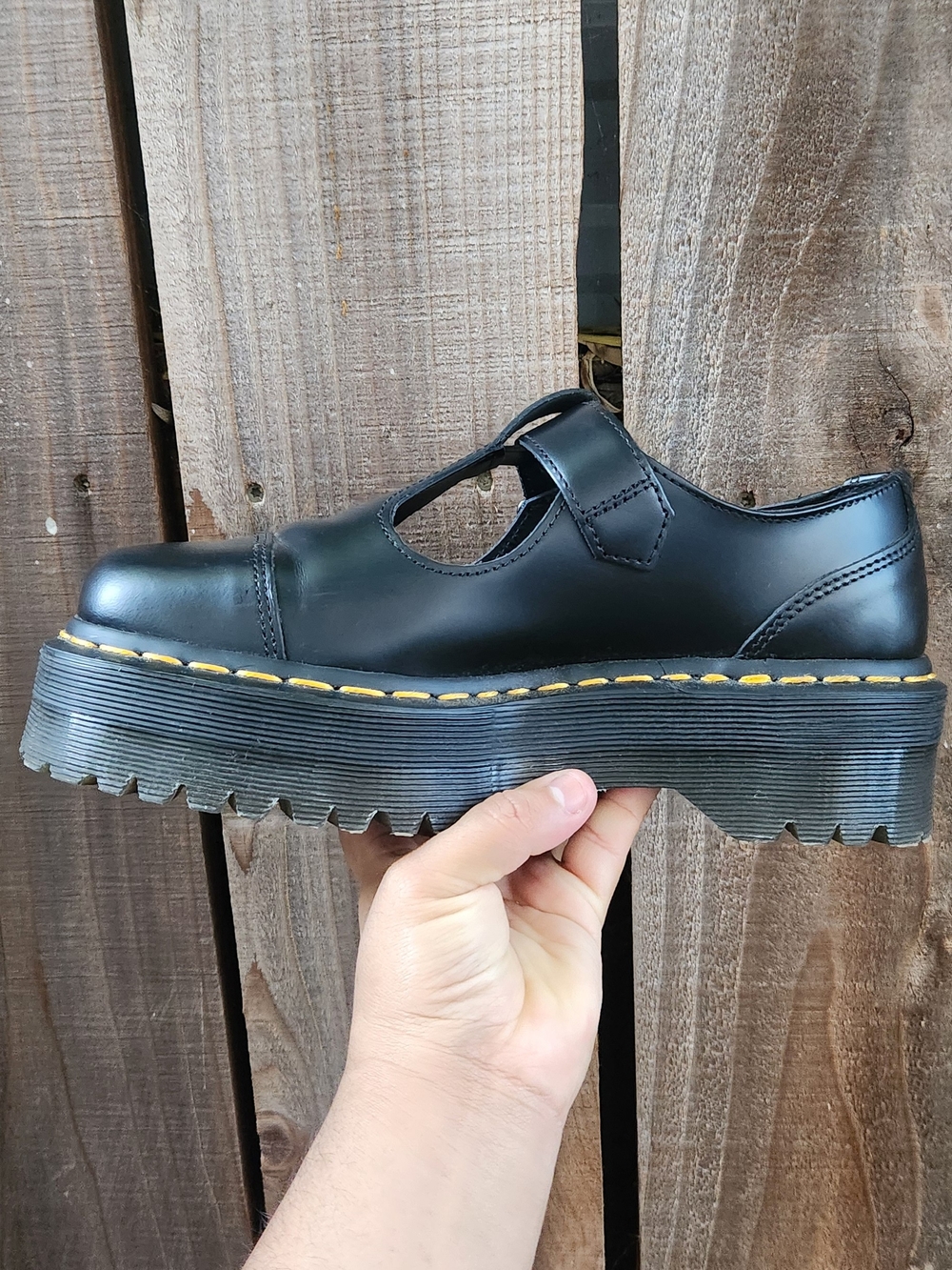 🖤👏🏼Dr. Martens Bethan Black Platform Mary Jane ✨️ - Picture 4 of 12